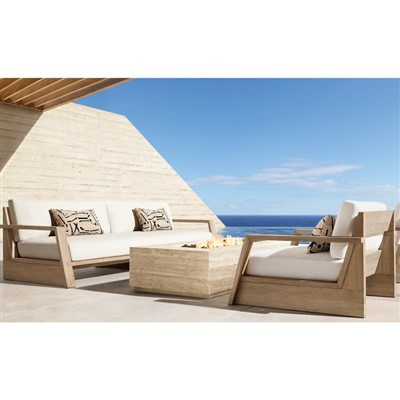 내구성있는 티크 야외 소파