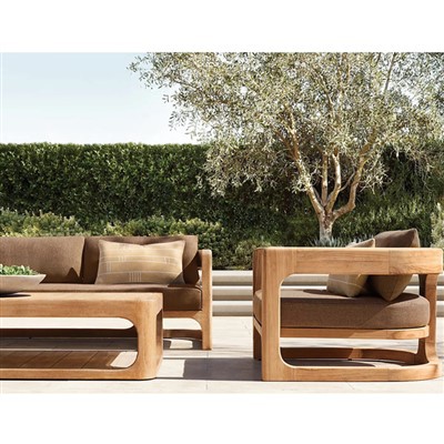 티크 나무 레저 소파